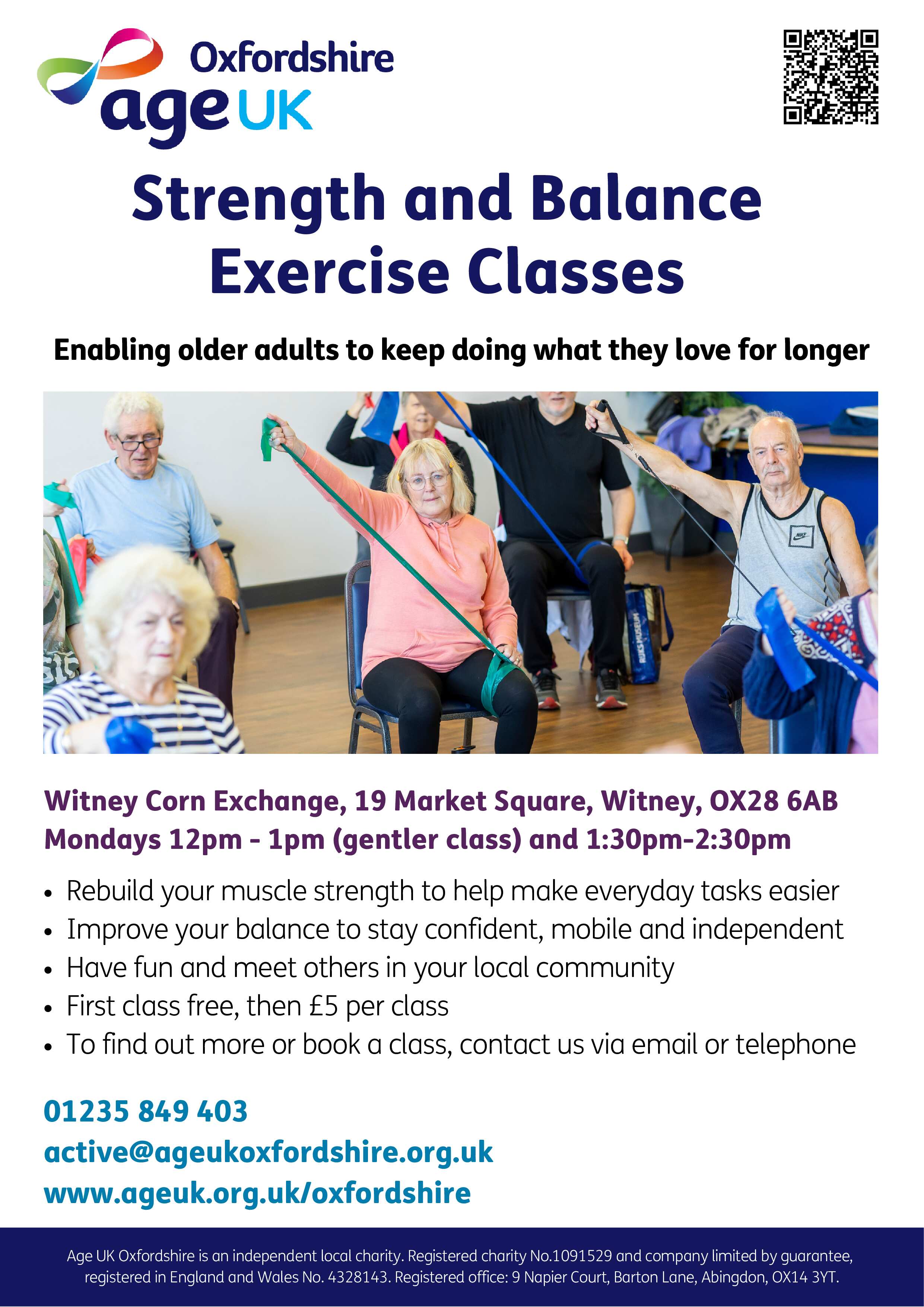 Witney Corn Exchange Strength and Balance